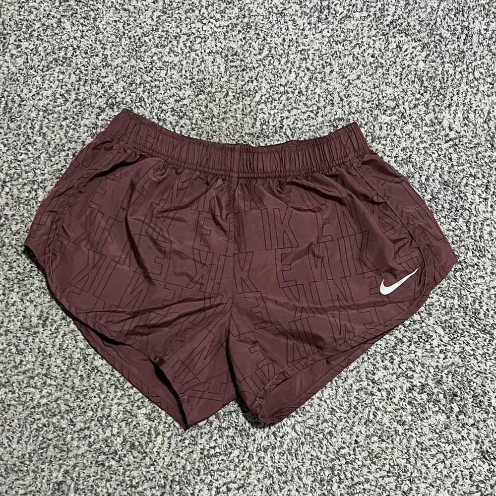 Nike Burgundy Athletic Shorts